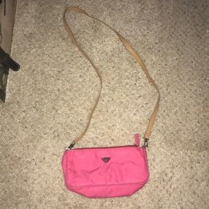 Hot Pink Prada Crossbody Bag